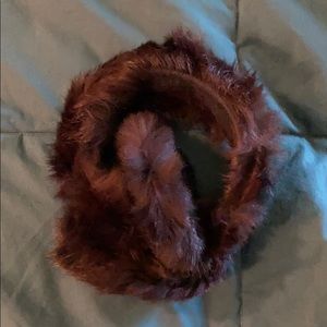 Antique earmuffs, fur